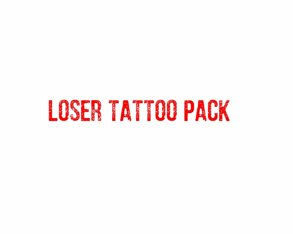 Monkey Humping Loser Tattoo - TrophySmack